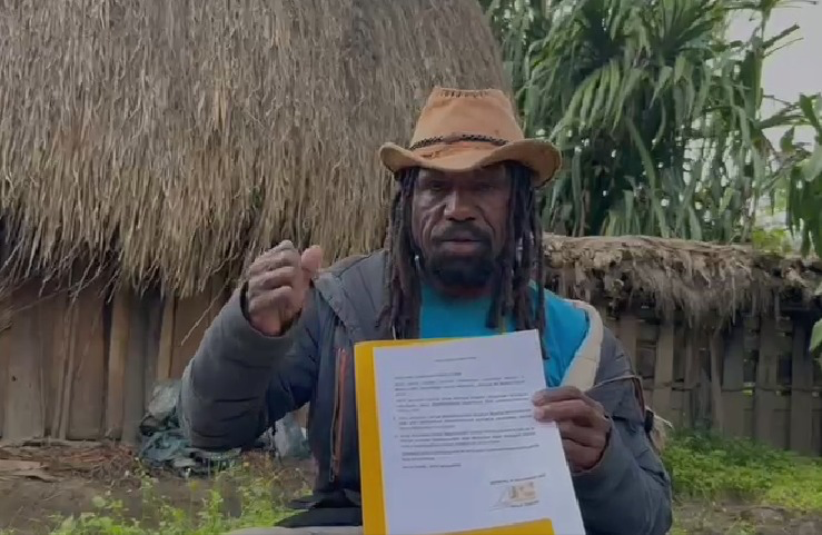 Arius Tabuni Nyatakan Ikrar Setia Pilih Damai Bersama NKRI